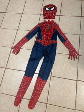 Boy Spider-Man Bodysuit Size 140